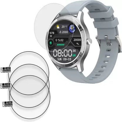 MUTAALI Tempered Glass Guard for Fire-Boltt 360 Pro Smartwatch ( SCREEN GUARD)(Pack of 3)