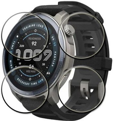 tombik Tempered Glass Guard for 91qc-Amazfit Balance 2(Pack of 4)
