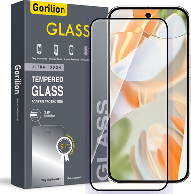 Gorilion Tempered Glass Guard for Google Pixel 9 Pro 5G(Pack of 1)