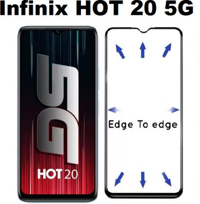 GDBUY Tempered Glass Guard for Infinix HOT 20 5G, infinix HOT 20 5G, Infinix HOT 20(Pack of 1)