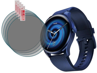 KHWABEEDA Tempered Glass Guard for NOISE FUSE PLUS 1.43 SMART WATCH (PACK OF 4)(Pack of 4)