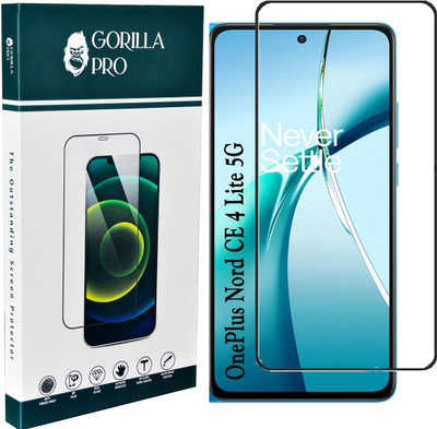 GORILLA PRO Tempered Glass Guard for OnePlus Nord CE 4 lite 5G(Pack of 1)