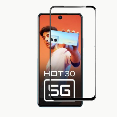 AKSHUD Tempered Glass Guard for Infinix HOT 30 5G, HOT 30 5G(Pack of 1)