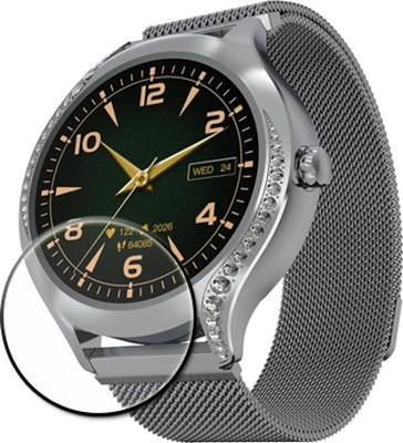 tombik Tempered Glass Guard for 55xs-boAt Enigma Gem Smartwatch(Pack of 1)