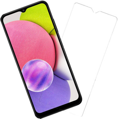 KARTRAY Tempered Glass Guard for Samsung Galaxy A03s, Samsung Galaxy A22 5G(Pack of 1)