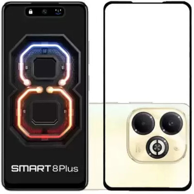GDBUY Tempered Glass Guard for Infinix Smart 8 Plus(Pack of 1)