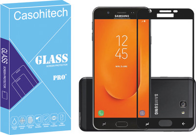 casohitech Tempered Glass Guard for Samsung Galaxy J7 Prime 2(Pack of 2)