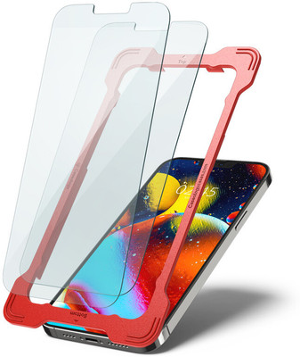 Caseology by Spigen Tempered Glass Guard for Apple iPhone 14 Plus / Apple iPhone 13 Pro Max(Pack of 2)