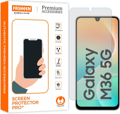 Fasheen Tempered Glass Guard for Samsung Galaxy M36 5G(Pack of 1)