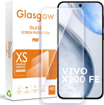 Glasgow Tempered Glass Guard for Vivo X200 FE(Pack of 1)
