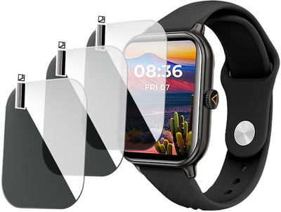 daffin Tempered Glass Guard for beatXP Unbound Nova 1.96”(Pack of 3)