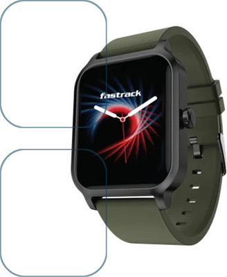 MUTAALI Tempered Glass Guard for fastrack Reflex Charge Smartwatch(Pack of 2)