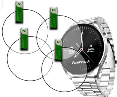 DB Tempered Glass Guard for FASTRACK DEZIRE FX1 LUXURY SMART WATCH TEMPERED GLASS ( PACK OF 4)(Pack of 4)