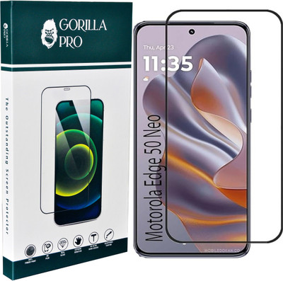 GORILLA PRO Tempered Glass Guard for Motorola Moto Edge 50 Neo 5G(Pack of 1)