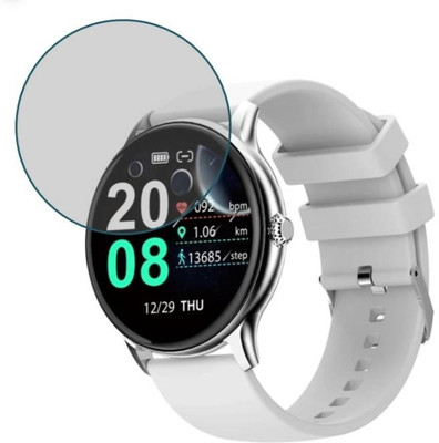 KHWABEEDA Tempered Glass Guard for FIRE- BOLTT HURRICANE SMART WATCH TEMPERED GLASS ( PACK OF 2)(Pack of 1)