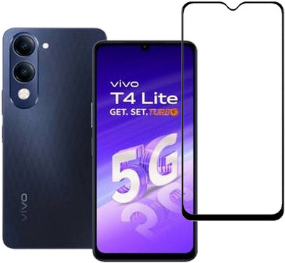 BRENZZ Tempered Glass Guard for Vivo T4 Lite 5G(Pack of 1)