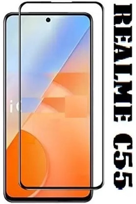 GLOBALCASE Tempered Glass Guard for realme C55(Pack of 1)