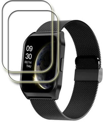 MUTAALI Tempered Glass Guard for French Connection E17 smartwatch(Pack of 2)