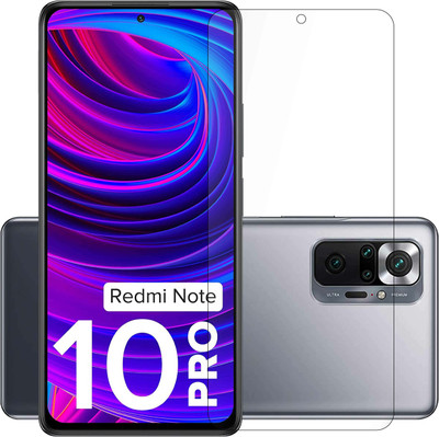 AGRSHI Tempered Glass Guard for Redmi Note 10 Pro, Redmi Note 10 Pro Max, Mi Note 10 Pro Max, Mi Note 10 Pro, Mi 10i 5G(Pack of 1)