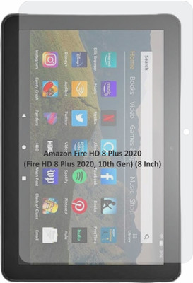 MOBART Tempered Glass Guard for Amazon Fire HD 8 Plus 2020 , ( Fire HD 8 Plus 2020, 10th Gen) (8 Inch)(Pack of 1)