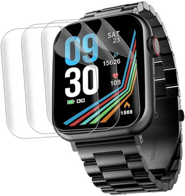 MUTAALI Tempered Glass Guard for Fire Boltt Lumos smart watch(Pack of 3)