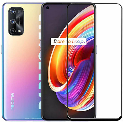 Rathote Collection Edge To Edge Tempered Glass for Realme X7 Pro(Pack of 1)