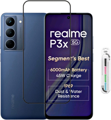 GORILLA S PRO Tempered Glass Guard for Realme P3X Tempered Glass Edge To Edge Temper Glass Screen Guard For Realme P3X 5G Tempered Glass(Pack of 1)