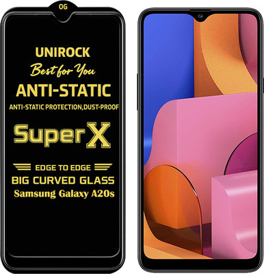 Unirock Tempered Glass Guard for Samsung Galaxy A20s(Pack of 1)