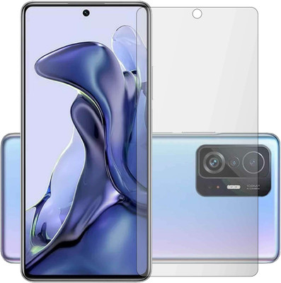 AGRSHI Tempered Glass Guard for Redmi 11T Pro 5G, Mi 11T Pro 5G, Xiaomi 11T Pro 5G, Redmi Note 11T 5G, Mi Note 11T 5G, Mi 11i 5G, Xiaomi 11i 5G Hypercharge, Redmi 11T Pro 5G Hyperphone(Pack of 1)