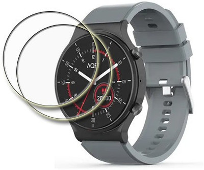MUTAALI Tempered Glass Guard for Aqfit W9 smartwatch(Pack of 2)