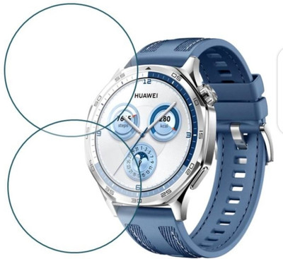 ZIDZEE Tempered Glass Guard for HUAWEI WATCH GT 5 46mm SMART WATCH TEMPERED GLASS (PACK OF 2)(Pack of 2)