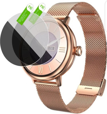 KHWABEEDA Tempered Glass Guard for BEATXP EVA SMART WATCH TEMPERED GLASS ( PACK OF 2)(Pack of 2)