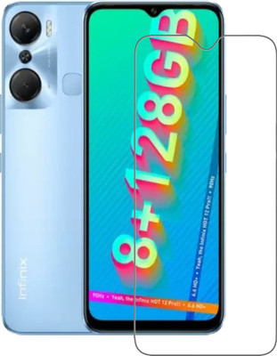 BRENZZ Tempered Glass Guard for Infinix Hot 12 Pro(Pack of 1)