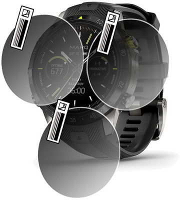 HIDEOUS Tempered Glass Guard for Garmin MARQ 2(Pack of 3)
