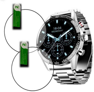 DB Tempered Glass Guard for boAt Enigma Z30 SmartWatch(Pack of 2)