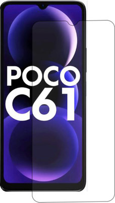 VAlight Tempered Glass Guard for POCO C61, poco c61(Pack of 1)