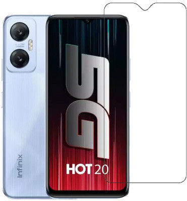 HOBBYTRONICS Tempered Glass Guard for Infinix Hot 20, Infinix Hot 20 5G(Pack of 1)