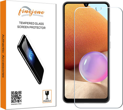 FINEJENE Tempered Glass Guard for samsung galaxy A22/M32(Pack of 1)