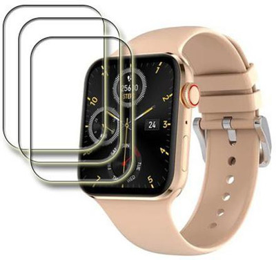 MUTAALI Tempered Glass Guard for Fire Boltt Visionary smart watch(Pack of 3)