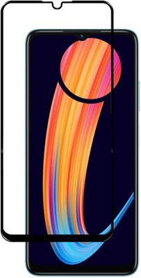 Caseline Edge To Edge Tempered Glass for Infinix HOT 30i(Pack of 1)
