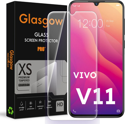 Glasgow Tempered Glass Guard for Vivo V11(Pack of 1)