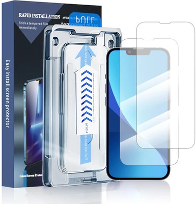 DR.GADGET Tempered Glass Guard for Apple iPhone 14-13(Pack of 2)