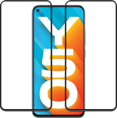 Qyist Tempered Glass Guard for Vivo Y50(Pack of 2)
