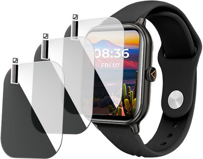 daffin Tempered Glass Guard for beatXP Unbound Nova 1.96”(Pack of 3)