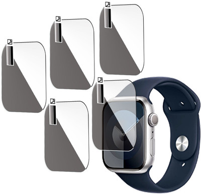 daffin Tempered Glass Guard for Apple Watch Series 9(Pack of 5)