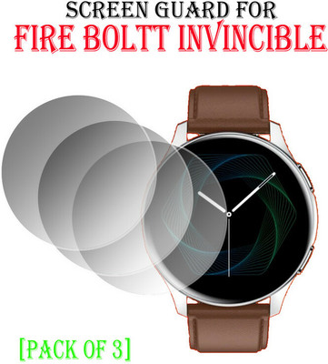 YCHROZE Tempered Glass Guard for Fire Boltt Invincible(Pack of 3)
