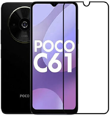 INSTYLE Tempered Glass Guard for Poco C61(Pack of 1)
