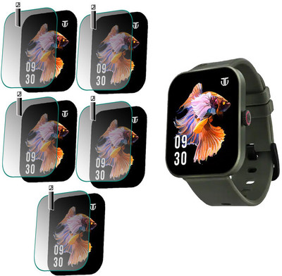 HIDEOUS Tempered Glass Guard for Titan Talk S(Pack of 5)