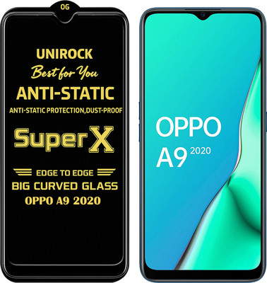 Unirock Tempered Glass Guard for OPPO A9 2020(Pack of 1)