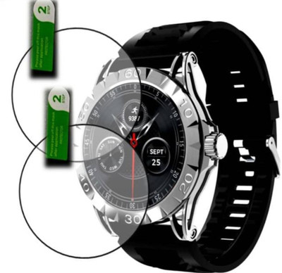 DOWRVIN Tempered Glass Guard for BOAT ENIGMA ORION LUXURY SMART WATCH TEMPERED GLASS (PACK Of 2)(Pack of 2)